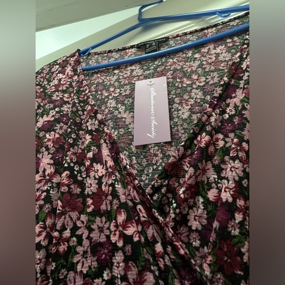 SWS Floral V-Neck Summer Dress - Picture 6 of 8